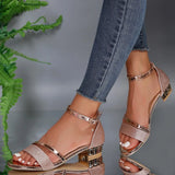 Haley - Sandales Orthopédiques Extra-Larges
