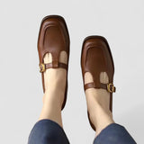 Kyrahnae | Chaussures Mary Jane Orthopédiques avec T-Strap