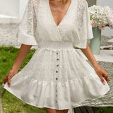 Carole - Robe Bohémienne en Dentelle