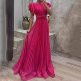 Abigail | Plissé Evening Dress
