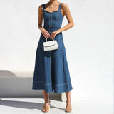 Élen | Robe midi en denim