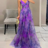 Elara | Robe Maxi Élégance Florale