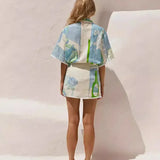 Solene - Chic Patchwork Ensemble