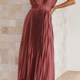Ava | Élégante Robe Plissée