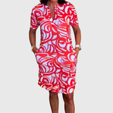 Jeanne | Flattering Avenue Walking Dress