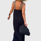 Elena | Élégante Robe Maxi Fluide