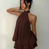 Robe Mini Légère et Flottante