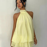 Robe Mini Légère et Flottante