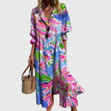 Zariah | Élégante Robe Maxi Bohémienne