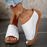 Isabelle | Comfortable Wedge Mule