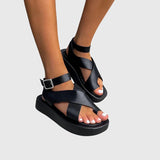 Bria - Sandales à plateforme robustes