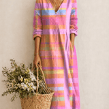 Bloom Sara: Robe de printemps élégante et sans effort