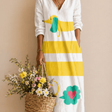 Bloom Zoe: Robe de printemps élégante et sans effort