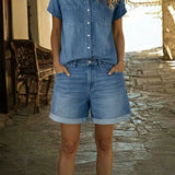 Stephanie | Robe décontractée en jean