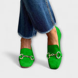Taliah™ | Mocassins Chic avec Détails en Boucle