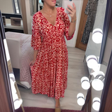 Lillia - Imprimé Boho Robe