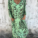Jessa - Maxi Robe Imprimé Léopard