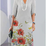 ELEANOR | Robe à Niveaux avec Motif Floral