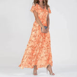 Élina | Robe Longue à Fleurs