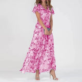 Élina | Robe Longue à Fleurs