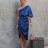 Tamari | Élégante Robe Midi en Satin