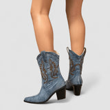 Amélie | Bottines Orthopédiques en Denim