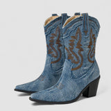Amélie | Bottines Orthopédiques en Denim