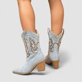 Amélie | Bottines Orthopédiques en Denim