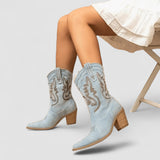 Amélie | Bottines Orthopédiques en Denim