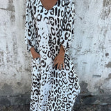 Jessa - Maxi Robe Imprimé Léopard