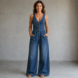 Sophie | Combinaison en denim ample