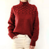 Elena | Pull Col Roulé Chaleureux