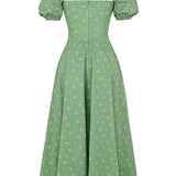 Aviana - Robe Bloom à Manches Bouffantes