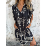 Vintage Boho Mica Robe