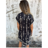 Vintage Boho Mica Robe
