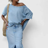 Averlynn | Ensemble Élégant de Jupe Maxi