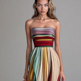 Talma | Robe A-Line Sans Bretelles Facile