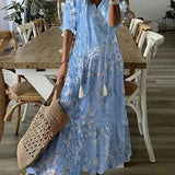 LUNA | Robe Midi Boho Chic Sans Effort