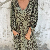 Jessa - Maxi Robe Imprimé Léopard